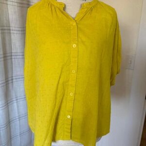 Calligraphie Yellow Top